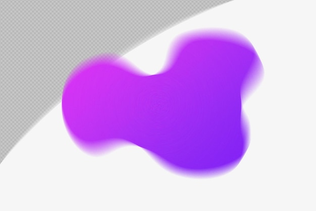 抽象 形状 透明 メッシュ 粒状 ぼやけ グラディエント エレメント 紫色 テンプレート psd png デザイン