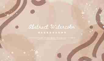 PSD abstract shape  watercolor background. hand painted pattern concept