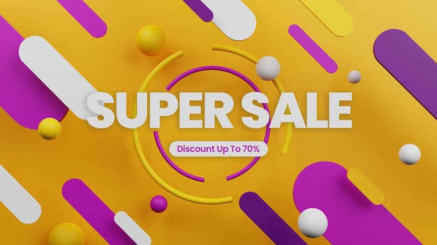 PSD abstract super sale background