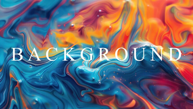 PSD abstract swirls of color