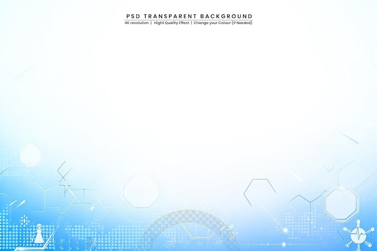 PSD 抽象技術 透明な背景の多角網線