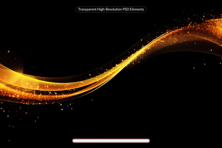 PSD abstract transparent light effect in wave style