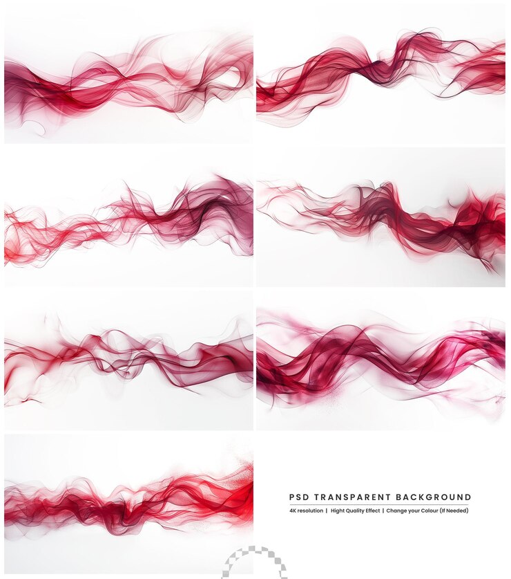 PSD abstract vector background set