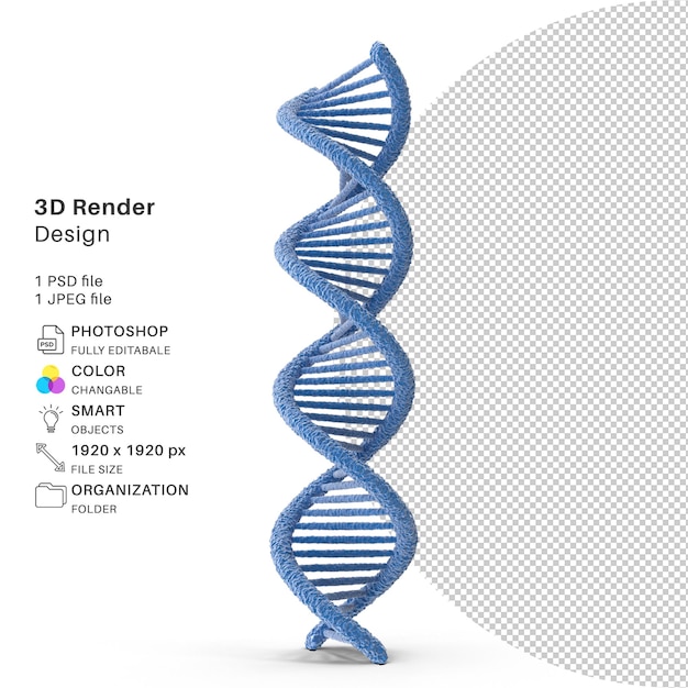 Abstract Virus Structure 3D Modeling PSD File Realistic Virus