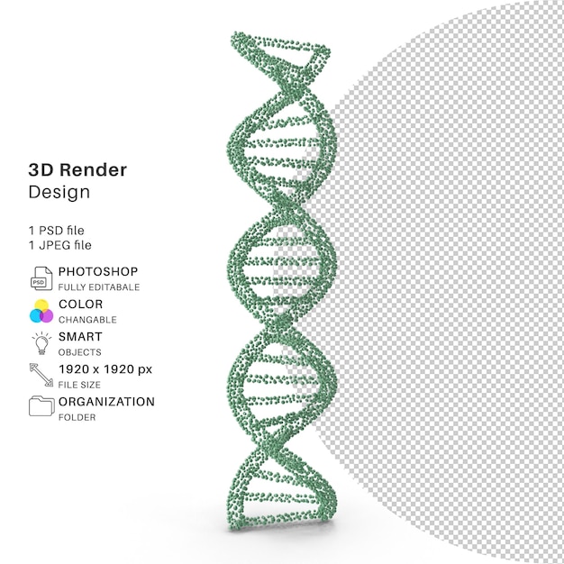 Abstract Virus Structure 3D Modeling PSD File Realistic Virus