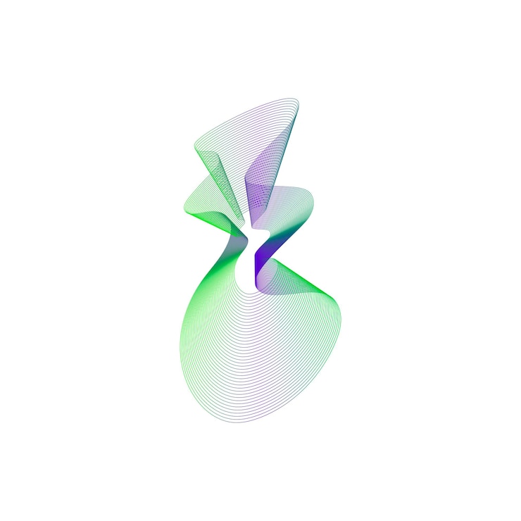 PSD abstract wave design