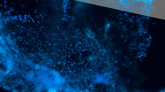 abstract wave light particles background bokeh particles