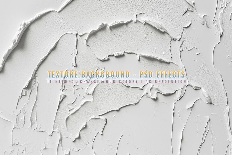 PSD abstract white color texture on transparent background