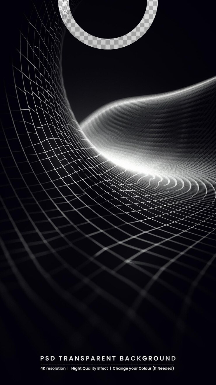 PSD abstract white dust explosion on a black background