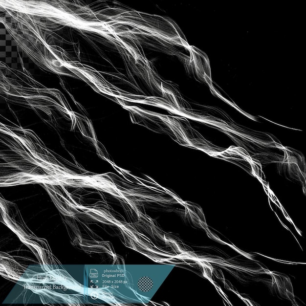 Abstract White Smoke Texture