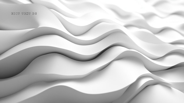 PSD 추상적인 색 파동 3d 배경
