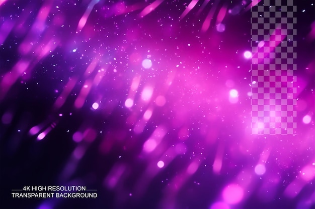 PSD abstract xmas violet or pink sparkles or glitter lightfestive radiancetransparent background