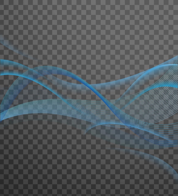 abstracte blauwe golf vloeiende achtergrond