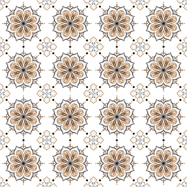 Abstracte bloemvlekkenpatroon voor achtergrondontwerp of veelzijdige grafische behoeften