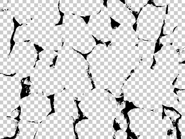 PSD abstracte grunge zwart-wit angstige textuur overlay effect ontwerp element achtergrond geluid