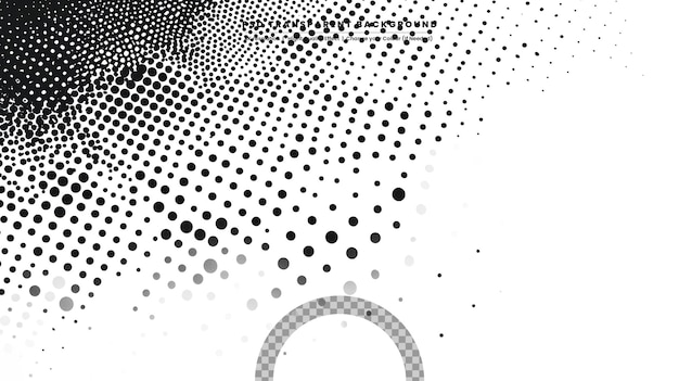 Abstracte halftone gestreepte achtergrond Futuristische grunge patroon dot wave