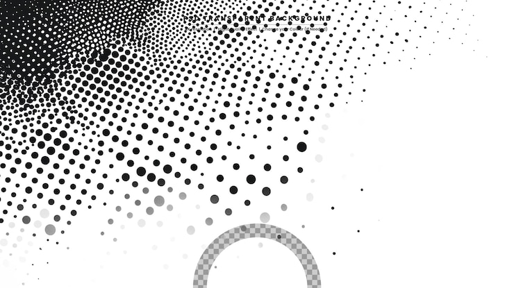 PSD abstracte halftone gestreepte achtergrond futuristische grunge patroon dot wave