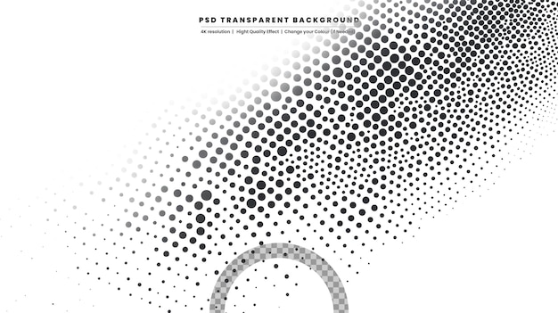 Abstracte halftone gestreepte achtergrond Futuristische grunge patroon dot wave
