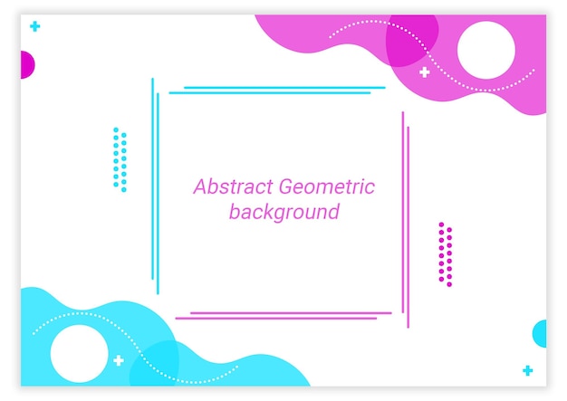 Abstracte vorm geometrische achtergrond