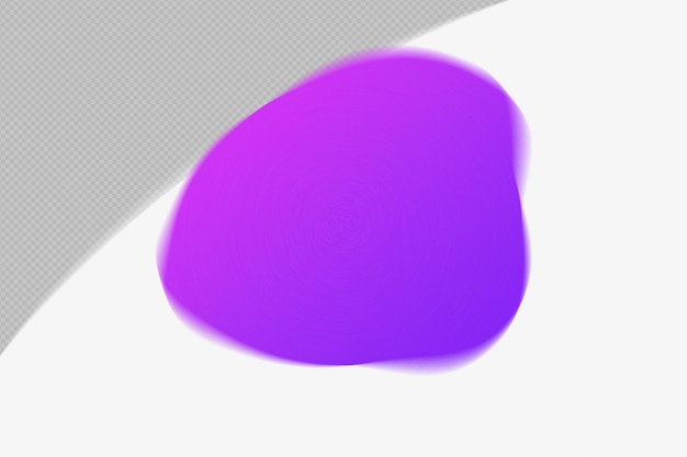 Abstracte vorm transparant mesh Grainy Blur Gradient Element met paarse kleur sjabloon psd png ontwerp