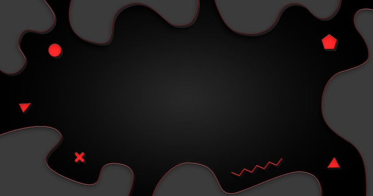 PSD abstracte vormen achtergrond psd, moderne donkere desktop wallpaper 4k, panoramisch formaat
