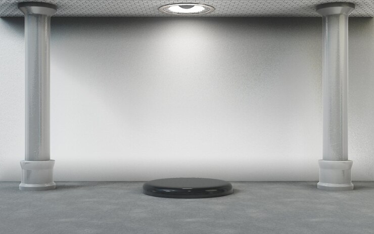 PSD abstrakcyjne podium renderowania 3d