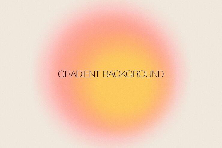 Abstrakcyjny gradient okręgu z neutralnym tłem PSD