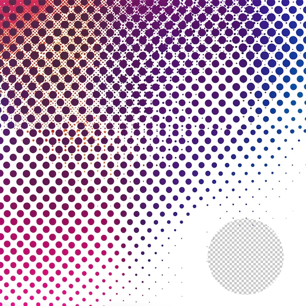 PSD abstrakcyjny gradient półtonowy kolorowy wzór przezroczysty tło