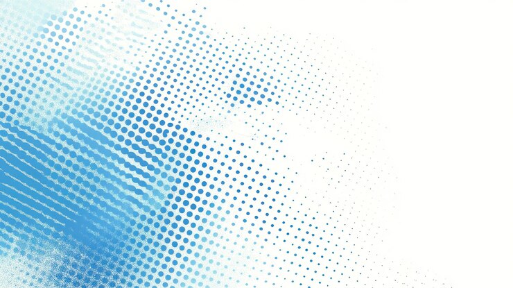 PSD abstrakcyjny niebieski gradient z kropkowaną teksturą