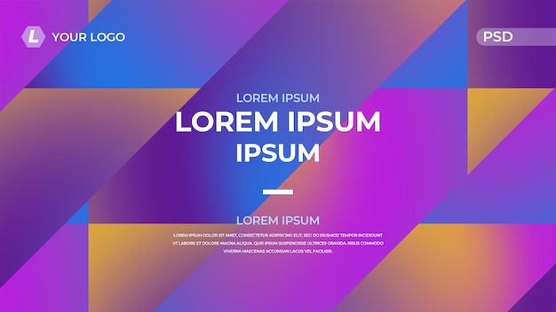 abstrakcyjny niebieski plakat technologiczny
