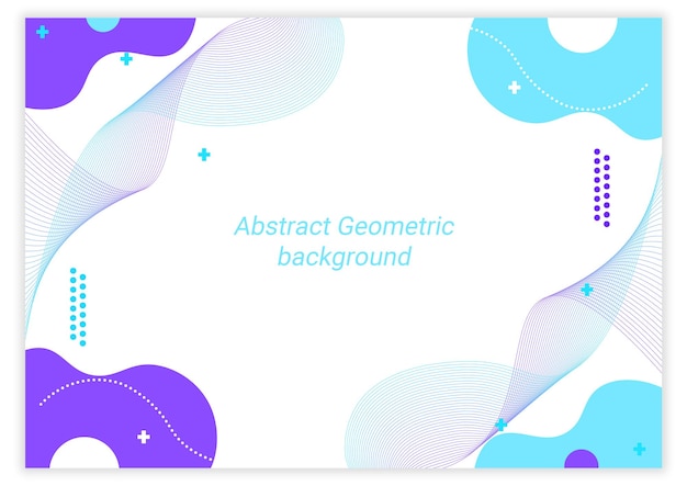 Abstrakt geometrisk baggrund