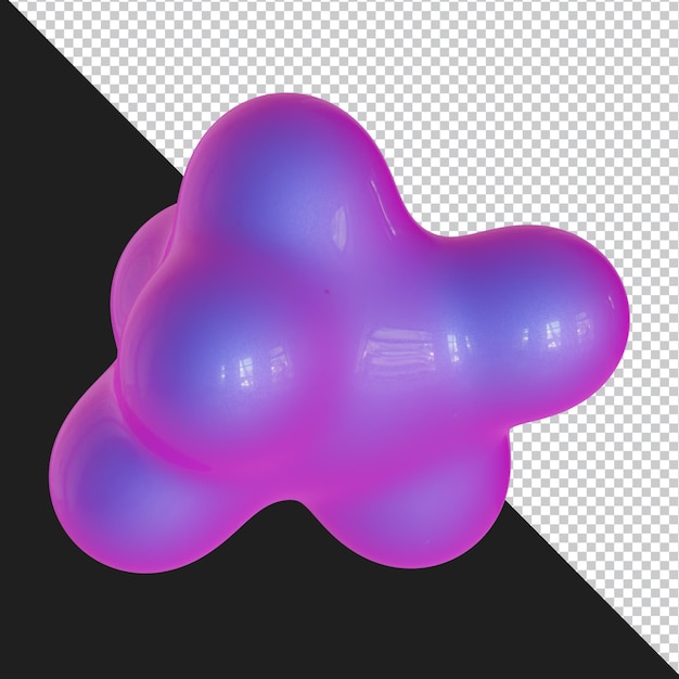 Abstrakt geometrisk form futuristisk lutning materialdesign 3D-rendering