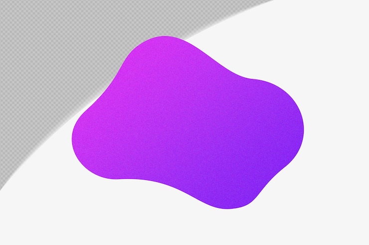PSD abstrakt kształt przezroczysty siatka ziarnista niewyraźna gradient element z neon zielony kolor szablon psd png projekt
