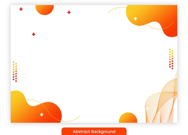 Abstrakt orange baggrund