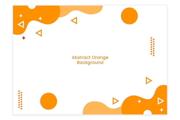 Abstrakt orange baggrund