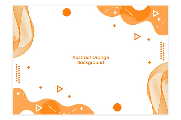Abstrakt orange baggrund