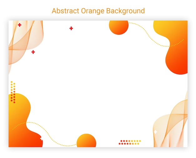 Abstrakt orange bakgrund