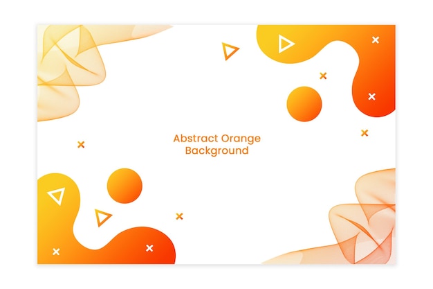 abstrakt orange gradient baggrund