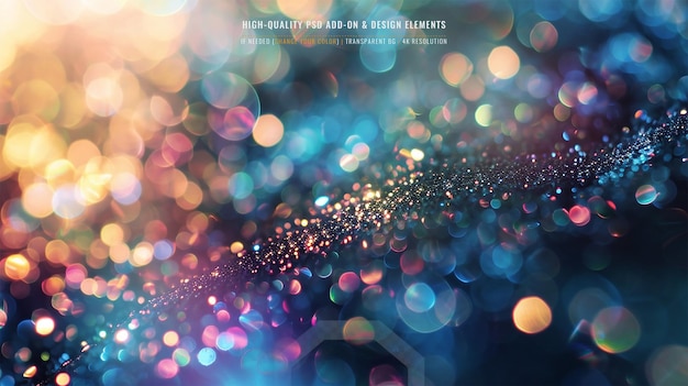 Abstrakt partikkel glitter støv transparent bakgrunn