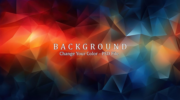 Abstrakt teksturert polygonal bakgrunn Generativ AI