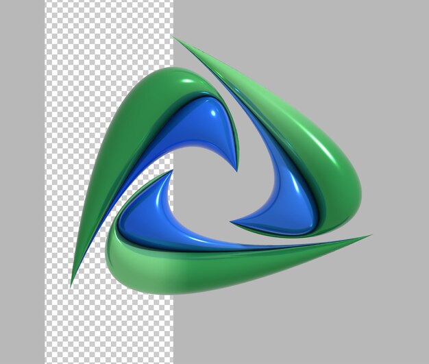 Abstrakt Web Logo Typographical Transparent Psd