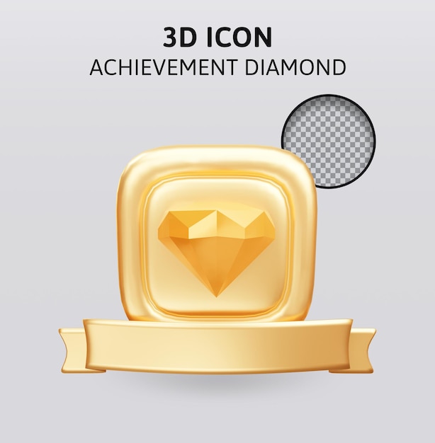 게임 3d 렌더링 그림에 대한 성취 다이아몬드