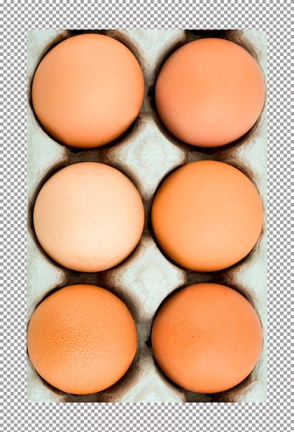 Achtergrond van verse eieren