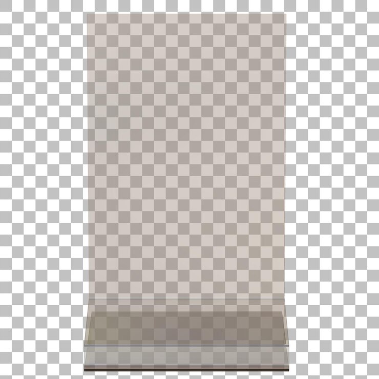 PSD acrylic simple priduct display