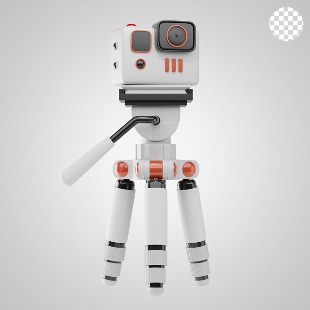 action cam with tripod