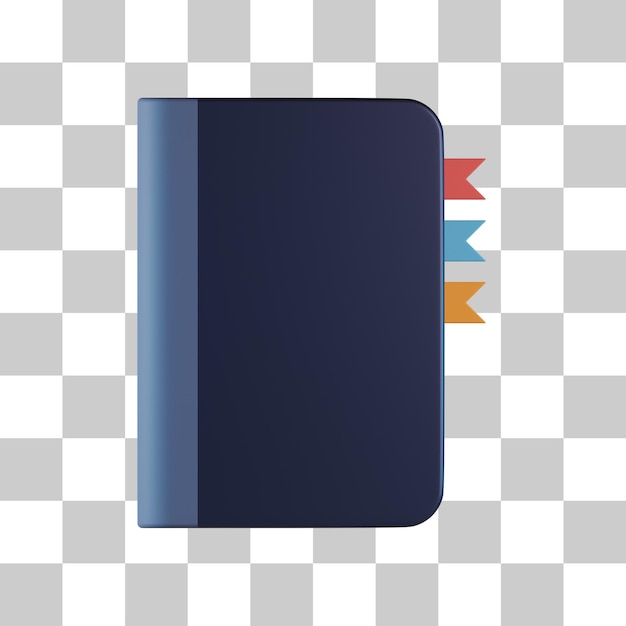 Address book 3d icon