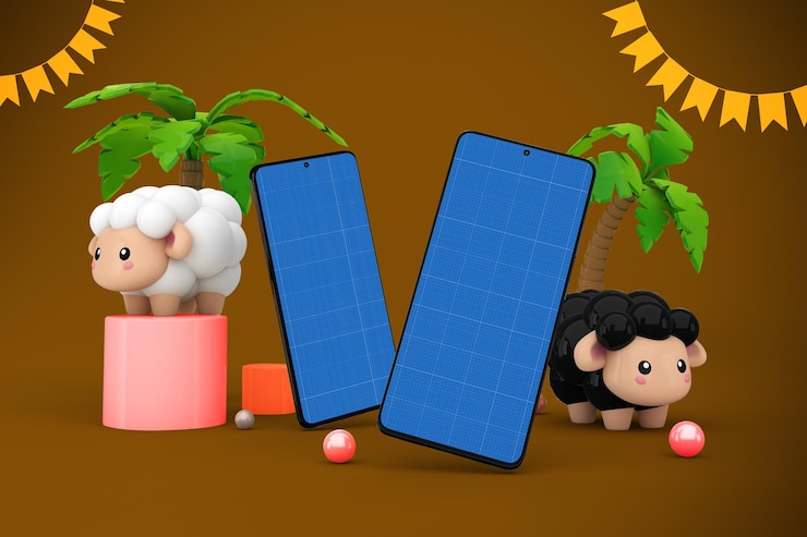 PSD adha mobile mockup
