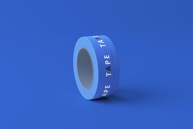 PSD adhesive tape mockup