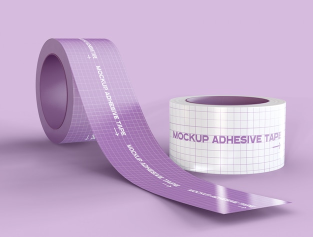 Adhesive tape mockup