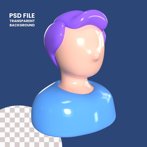 PSD admin 3d illustration icon